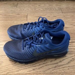 NEW Size 9 Nike Air Max 2017 849559-405 Men's Running Shoes DS Binary Blue